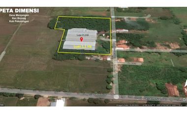 Tanah dan Bangunan Desa Menjangan Pekalongan Jawa Tengah