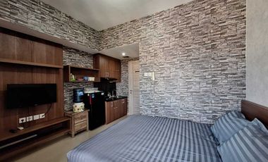 Apartemen studio dengan pemandangan city view