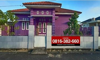 Dijual Rumah 110/300 di Kancil Putih Palembang