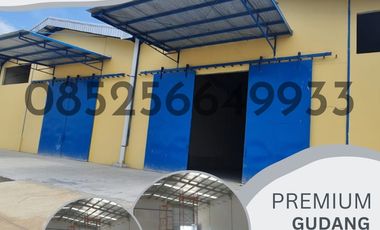 Gudang ready siap pakai di pergudangan makassar lokasi strategis SHM