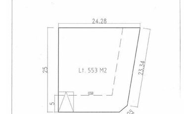 Tanah Kavling Hoek Sutera Jingga di Alam Sutera Dekat Ke Flavor Bliss