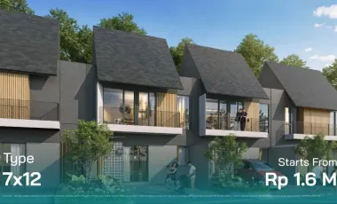 Rumah Cluster Baru Termurah dan Termodern di Ivora Summarecon Bandung