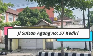 Dijual Rumah Depan Pertamina (Jl. Sultan Agung no. 57 Kediri)