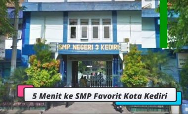 Dijual Rumah Depan Pertamina (Jl. Sultan Agung no. 57 Kediri)