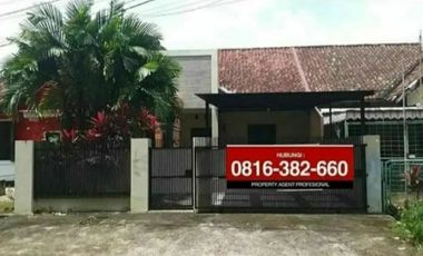 Dijual/Disewakan Rumah 250/275 dekat Kambang Iwak Palembang.