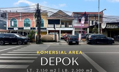 For Sale Komersil Area Dekat Ke UI & Tol Cinere - Jagorawi