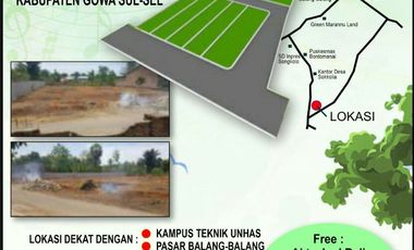 DIJUAL TANAH KAVLING STRATEGIS GREEN SOKKOLIA GOWA MAKASSAR