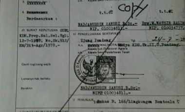 Rumah Tua Jl Andalas 9X40, Luas Total 356 M² Depan Cahaya Bone