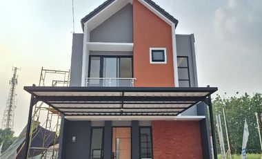 Townhouse 2 Lantai Modern Minimalis dalam perumahan besar Pamulang