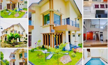 JUAL RUMAH MEWAH CIREBON Plus Kolamrenang