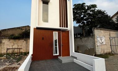 Rumah cluster, Cipayung Jakarta Timur. Akses ke jalan utama mabes TNI