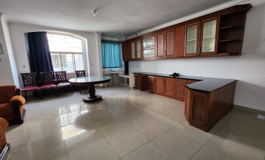 sewa rumah cluster BGM PIK uk 13x18m posisi hook furnish