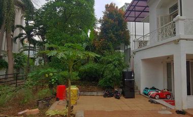 sewa rumah cluster BGM PIK uk 13x18m posisi hook furnish