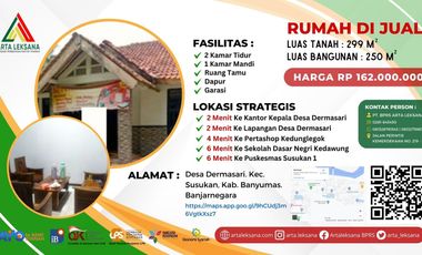 JUAL RUMAH MURAH DI DERMASARI SUSUKAN BANYUMAS