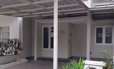 MURAH BU Rumah The Address cibubur LT90 Siap Huni Bonus AC Kitchen set