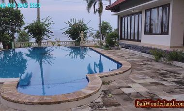Dijual Cepat Super Murah Villa Tepi Pantai Seraya Karangasem