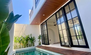 villa di sanur, villa baru modern, villa murah