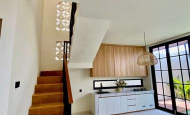 villa di sanur, villa baru modern, villa murah