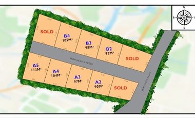 Tanah Murah Utara GOR Tridadi Sleman, 175 Jt