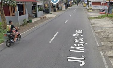 TANAH TERMURAH PINGGIR JL. RAYA MAYOR UNUS 517M KALINEGORO MERTOYUDAN