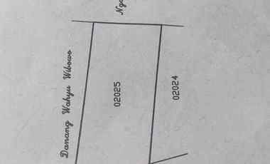 TANAH TERMURAH PINGGIR JL. RAYA MAYOR UNUS 517M KALINEGORO MERTOYUDAN