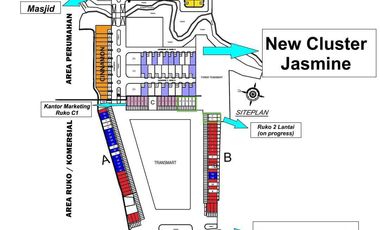 Rumah 2 lantai Lebar 10mtr 1 mnt tol buah batu bandung Hadap Barat