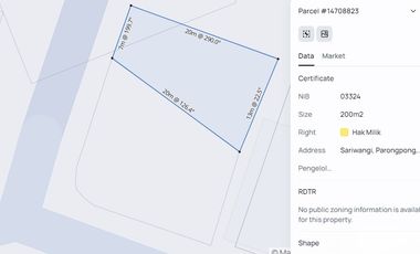 Tanah Setraduta Dago Mainroad Harga Murah Jarang Ada