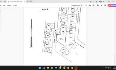 Dijual Tanah Luas di Jalan Arimbi Bumi Telukjambe Karawang