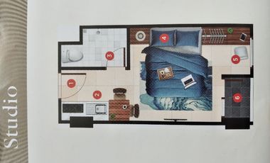 NEGO HABIS, studio 1 ac furnish CASH