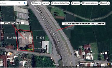 Dijual Cepat Gudang dekat Kota Mataram