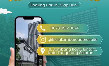 LAST CALL FREE PPN APARTEMEN MEWAH DI BINTARO SIAP HUNI 800 JT-AN