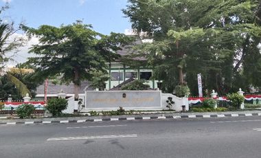Tanah dijual murah 6452  m2 LD50 m dekat kantor walikota Yogyakarta
