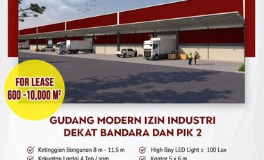 Gudang disewakan di Benda Baru, Selapajang Jaya, Neglasari, Tangerang, Kosambi, Kabupaten Tangerang, Banten