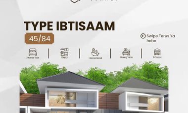 Rumah Strategis Cuma 10 Menit ke Bandara Juanda - Type Ibtisam 45/84