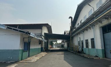 Gudang Ex Pabrik 2.8ha Zona Industri Daan Mogot Jakbar