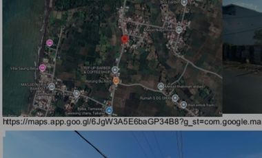Tanah Jl Poros Galesong Luas Tanah 2.500 Meter Poros Jalan