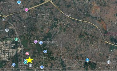 Dijual Tanah di Serpong dekat Paradise Mall - Lokasi Strategis