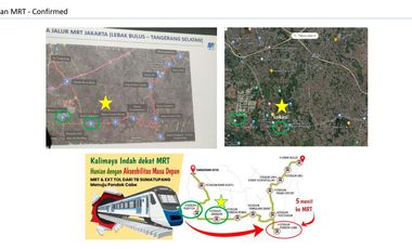 Dijual Tanah di Serpong dekat Paradise Mall - Lokasi Strategis