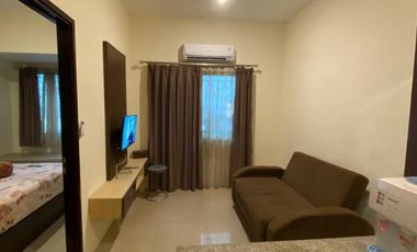 ada dapur & ruang tamu full perabotan