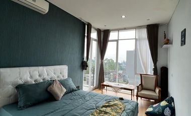 Jual di bawah Appraisal Bank Rumah Villa CANTIK Ada KOLAM RENANG FULL FURNISHED di RESORT DAGO