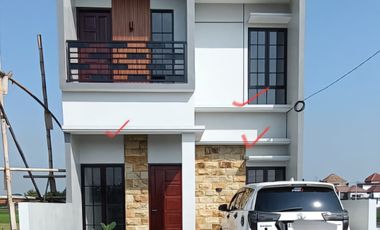 JUAL RUMAH BARU CLUSTER SOLOBARU 585 JUTA TYPE 72/72