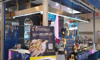 Sewa toko emas murah tangcity mall kota tangerang
