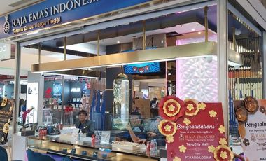 Sewa toko emas murah tangcity mall kota tangerang