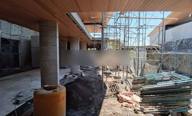 Villa baru view laut dekat dengan Sanur, pembangunan sudah 75%