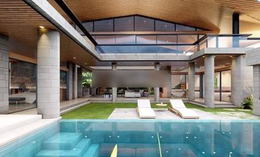 Villa baru view laut dekat dengan Sanur, pembangunan sudah 75%