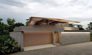 Villa baru view laut dekat dengan Sanur, pembangunan sudah 75%