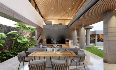 Villa baru view laut dekat dengan Sanur, pembangunan sudah 75%