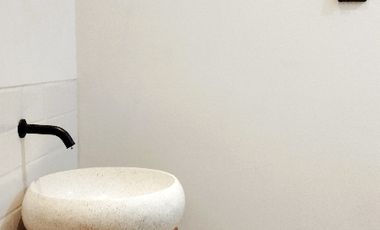 rumah di sanggulan, modern style villa