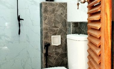 rumah di sanggulan, modern style villa