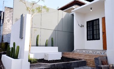 rumah di sanggulan, modern style villa